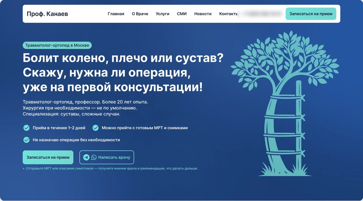 Профессор Канаев — материалы работы